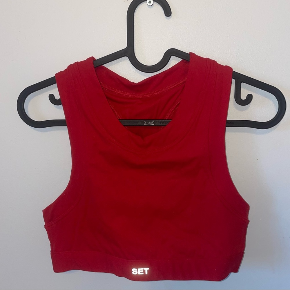 SET ACTIVE Sports Bra Top Size S